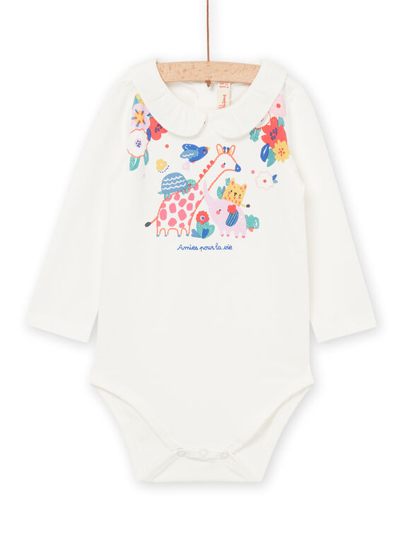 Body à motifs animaux et fleurs RINAUBOD / 23SG09N1BOD001