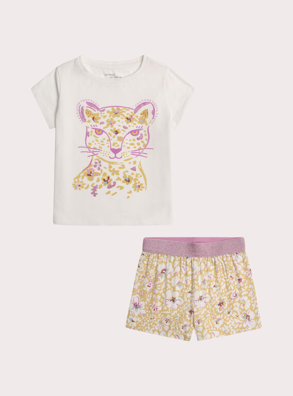 Pyjama Ecru WEFAPYJPAN / 25SH11V6PYJ001