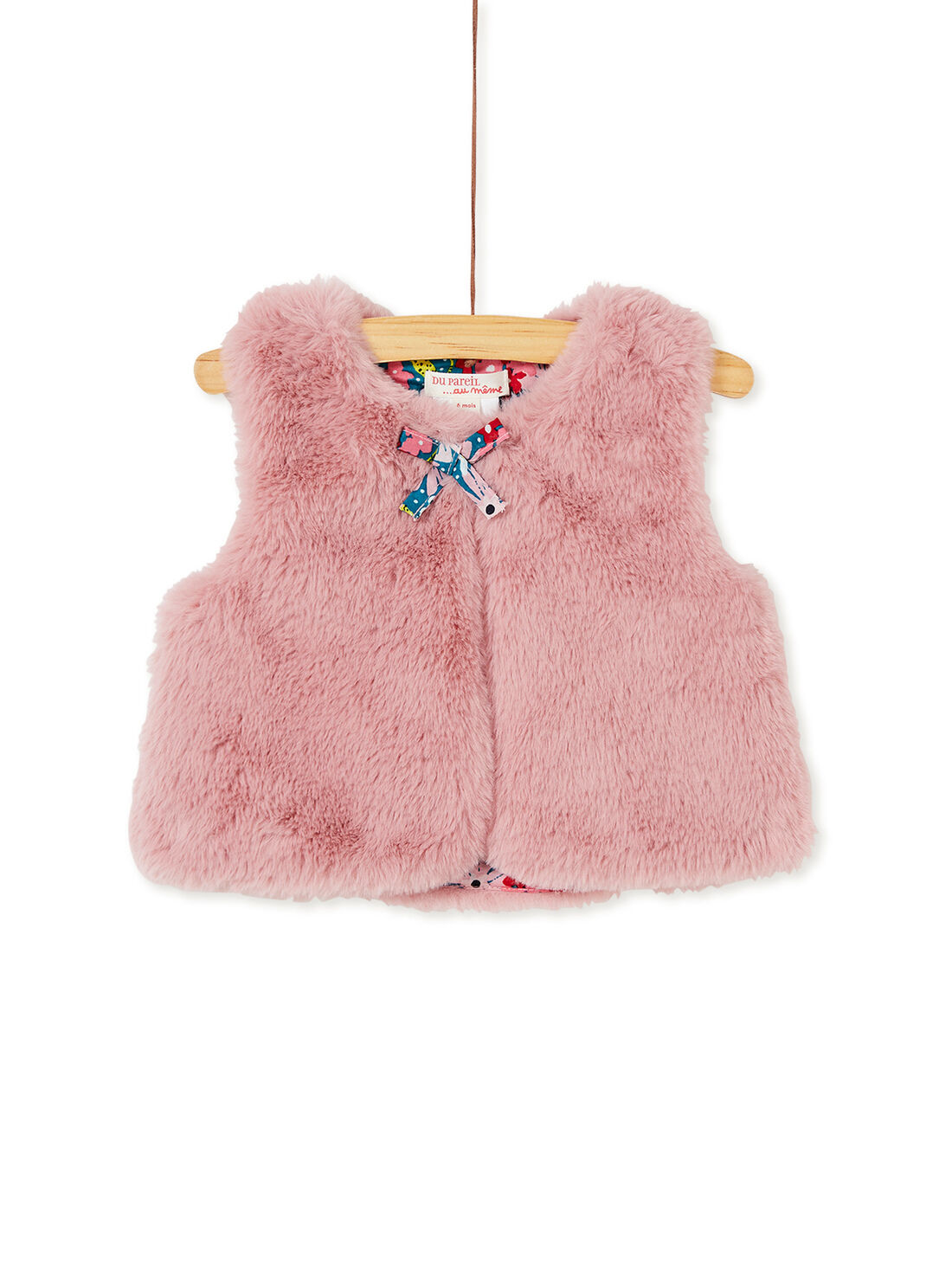 Gilet fausse fourrure best sale enfant