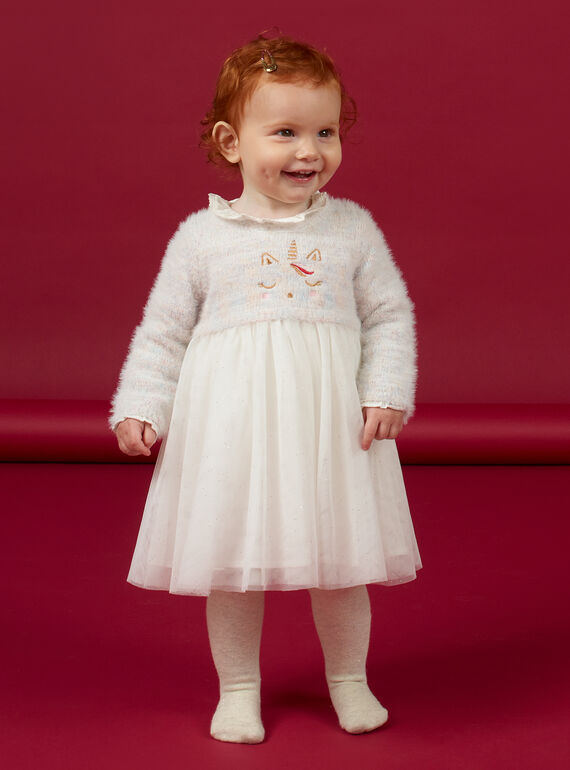 Robe de princesse Bébé motif Licorne