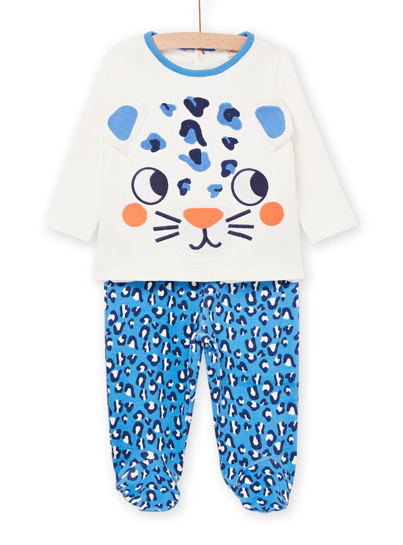 Pyjama à motif et imprimé léopard REGAPYJLEO / 23SH14D1PYJA002