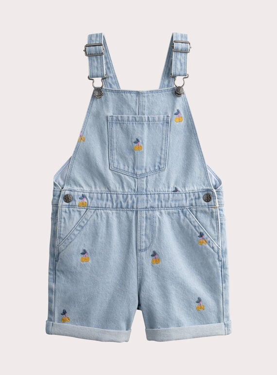 Salopette en denim brodée  WAPRISAC / 25S901S1SACP272