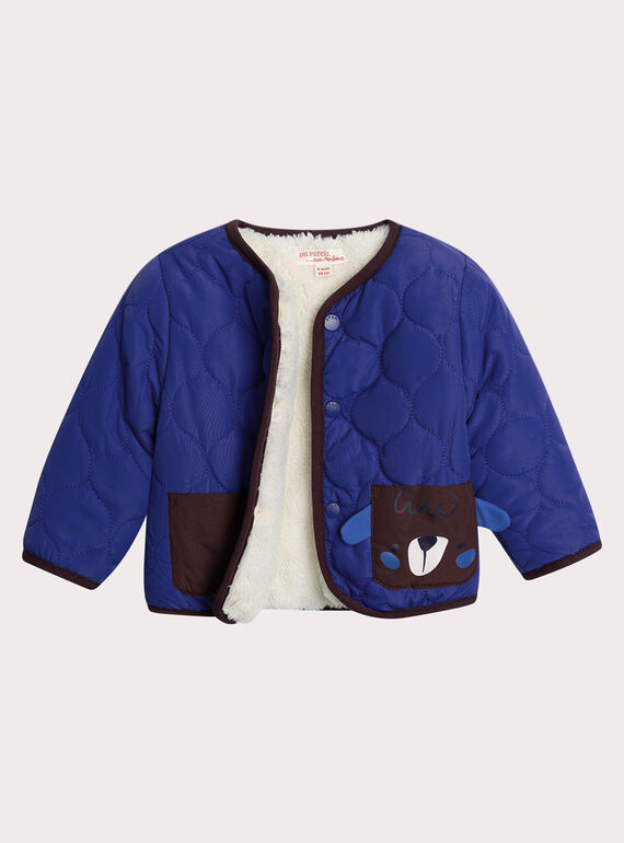 Gilet réversible pour bébé garçon XUBLUGIL / 25WG10N1GILC231