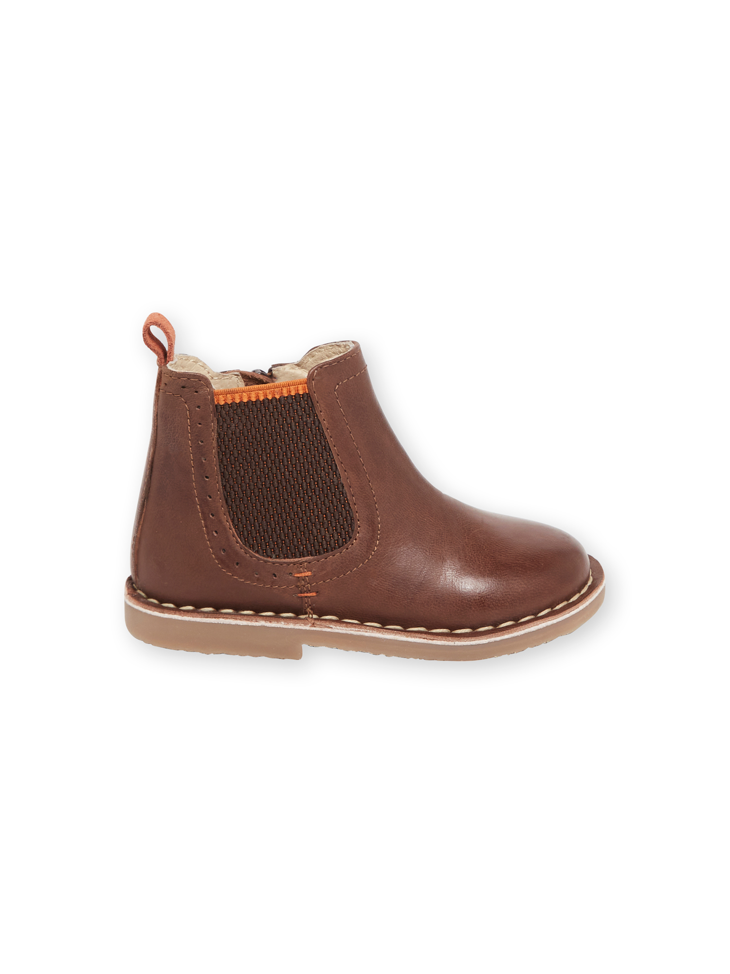 bottines enfant cuir